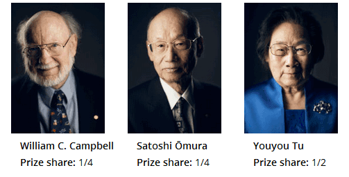 Nobel Prize in Physiology and Medicine From 2001 to 2020 (Updated) Nobel Prize in Physiology and Medicine in 2015